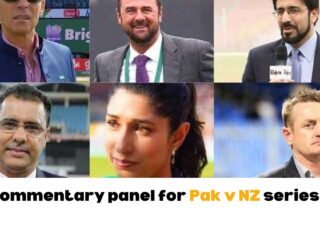 Commentary panel for Pak v NZ series announced