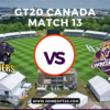 GT20 Canada Match 13, Mississauga Panthers vs Surrey Jaguars Match Preview, Pitch Report, Weather Report, Predicted XI, Fantasy Tips, and Live Streaming Details