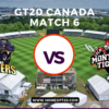 GT20 Canada Match 6, Mississauga Panthers vs Montreal Tigers Match Preview, Pitch Report, Weather Report, Predicted XI, Fantasy Tips, and Live Streaming Details