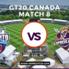 GT20 Canada Match 8, Toronto Nationals vs Surrey Jaguars Match Preview, Pitch Report, Weather Report, Predicted XI, Fantasy Tips, and Live Streaming Details