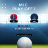 MLC 2023 Play-off 1, MI New York vs Washington Freedom Match Preview, Pitch Report, Weather Report, Predicted XI, Fantasy Tips, and Live Streaming Details