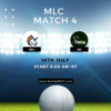 MLC 2023 Match 4, San Francisco Unicorns vs Seattle Orcas Match Preview, Pitch Report, Weather Report, Predicted XI, Fantasy Tips, and Live Streaming Details