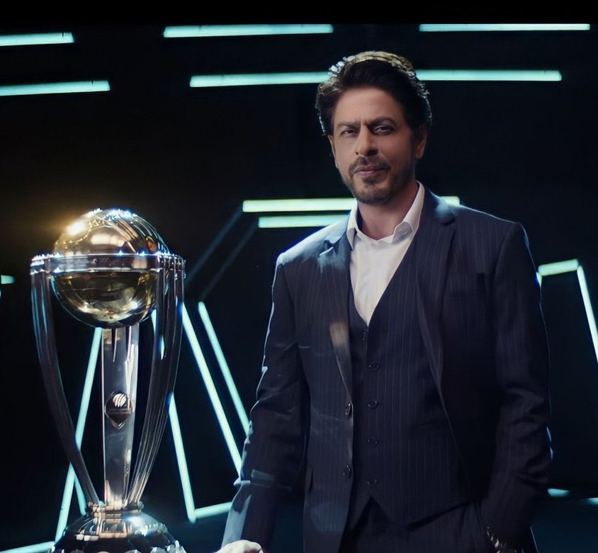 Bollywood King Shahrukh Khan launched CWC23 Campaign