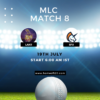 MLC 2023 Match 8, LA Knight Riders vs San Francisco Unicorns Match Preview, Pitch Report, Weather Report, Predicted XI, Fantasy Tips, and Live Streaming Details