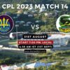 CPL 2023 Match 14, Barbados Royals vs Jamaica Tallawahs Match Preview, Pitch Report, Weather Report, Predicted XI, Fantasy Tips, and Live Streaming Details