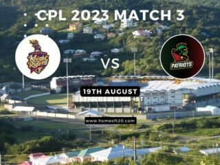 CPL 2023 Match 3, Trinbago Knight Riders vs St Kitts and Nevis Patriots Match Preview, Pitch Report, Weather Report, Predicted XI, Fantasy Tips, and Live Streaming Details