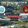 CPL 2023 Match 9, Saint Lucia Kings vs Trinbago Knight Riders Match Preview, Pitch Report, Weather Report, Predicted XI, Fantasy Tips, and Live Streaming Details