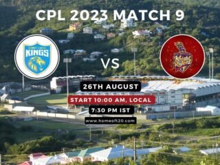 CPL 2023 Match 9, Saint Lucia Kings vs Trinbago Knight Riders Match Preview, Pitch Report, Weather Report, Predicted XI, Fantasy Tips, and Live Streaming Details