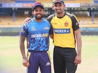 Titans edge Aura in Super Over thriller thanks to Shanaka