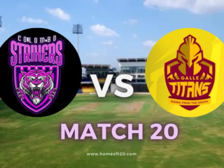 LPL 2023 Match 20, Colombo Strikers vs Galle Titans, Pitch Report, Weather Report, Predicted XI, Fantasy Tips, and Live Streaming Details