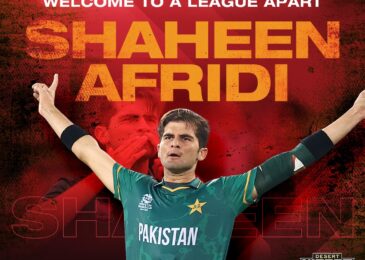 Exciting News: Shaheen Shah Afridi Joins Desert Vipers for ILT20 Season 2