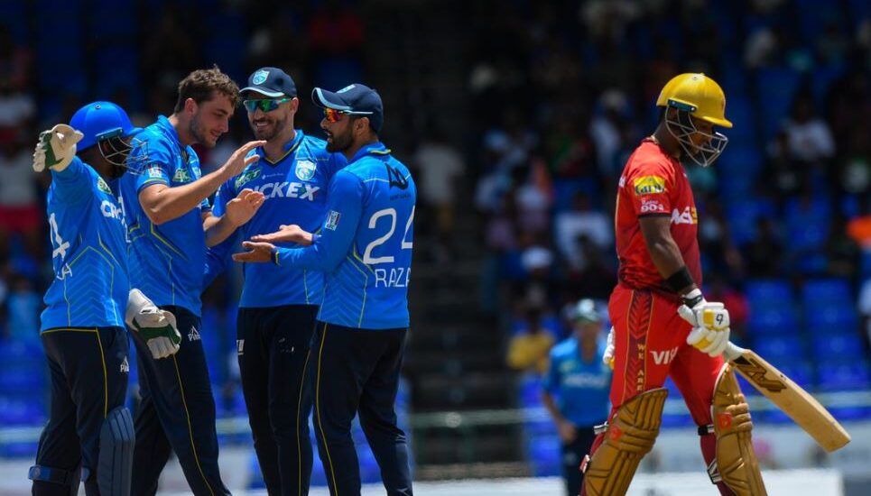 Spinners spin web as Saint Lucia Kings defeat Trinbago Knight Riders