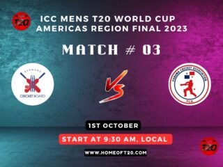 ICC Men’s T20 World Cup Americas Region Final 2023 Match 3, Bermuda vs Panama Match Preview, Pitch Report, Weather Report, Predicted XI, Fantasy Tips, and Live Streaming Details