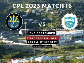 CPL 2023 Match 16, Barbados Royals vs Saint Lucia Kings Match Preview, Pitch Report, Weather Report, Predicted XI, Fantasy Tips, and Live Streaming Details