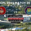 CPL 2023 Match 20, Trinbago Knight Riders vs Barbados Royals Match Preview, Pitch Report, Weather Report, Predicted XI, Fantasy Tips, and Live Streaming Details