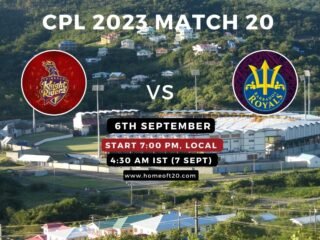 CPL 2023 Match 20, Trinbago Knight Riders vs Barbados Royals Match Preview, Pitch Report, Weather Report, Predicted XI, Fantasy Tips, and Live Streaming Details