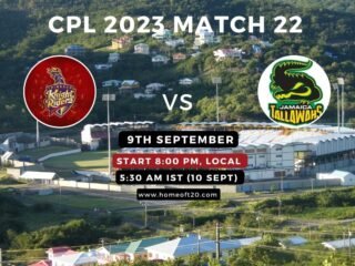 CPL 2023 Match 22, Trinbago Knight Riders vs Jamaica Tallawahs Match Preview, Pitch Report, Weather Report, Predicted XI, Fantasy Tips, and Live Streaming Details