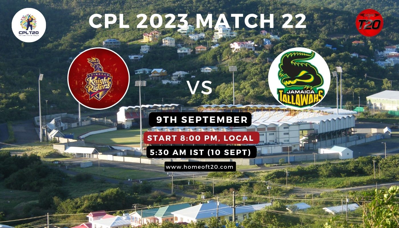 Trinbago Knight Riders vs Jamaica Tallawahs Match Preview