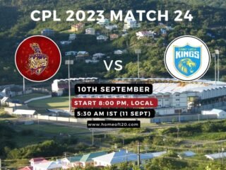CPL 2023 Match 24, Trinbago Knight Riders vs Saint Lucia Kings Match Preview, Pitch Report, Weather Report, Predicted XI, Fantasy Tips, and Live Streaming Details