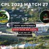 CPL 2023 Match 27, Jamaica Tallawahs vs St Kitts and Nevis Patriots Match Preview, Pitch Report, Weather Report, Predicted XI, Fantasy Tips, and Live Streaming Details