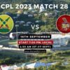 CPL 2023 Match 28, Guyana Amazon Warriors vs Trinbago Knight Riders Match Preview, Pitch Report, Weather Report, Predicted XI, Fantasy Tips, and Live Streaming Details