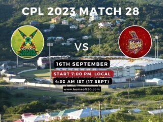 CPL 2023 Match 28, Guyana Amazon Warriors vs Trinbago Knight Riders Match Preview, Pitch Report, Weather Report, Predicted XI, Fantasy Tips, and Live Streaming Details