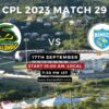 CPL 2023 Match 29, Jamaica Tallawahs vs Saint Lucia Kings Match Preview, Pitch Report, Weather Report, Predicted XI, Fantasy Tips, and Live Streaming Details