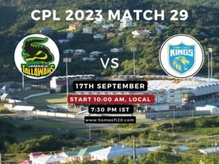 CPL 2023 Match 29, Jamaica Tallawahs vs Saint Lucia Kings Match Preview, Pitch Report, Weather Report, Predicted XI, Fantasy Tips, and Live Streaming Details