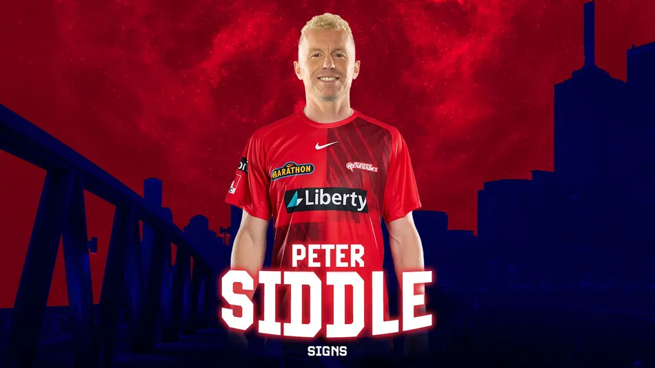 Peter Siddle returns to Melbourne Renegades