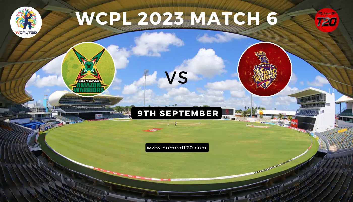 WCPL 2023 Match 6, Guyana Amazon Warriors Women vs Trinbago Knight Riders Women Match Preview, Pitch Report, Weather Report, Predicted XI, Fantasy Tips, and Live Streaming Details