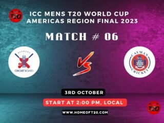 ICC Men’s T20 World Cup Americas Region Final 2023 Match 6, Bermuda vs Cayman Islands Match Preview, Pitch Report, Weather Report, Predicted XI, Fantasy Tips, and Live Streaming Details