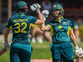 Alyssa Healy celebrates 250th international with half-century in Australia's T20I win over West Indies