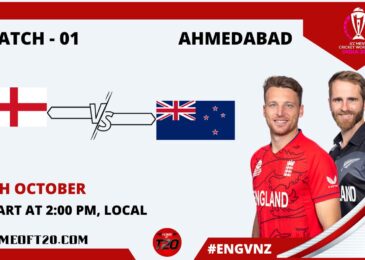 ICC Men’s ODI World Cup 2023 Match 1, England vs New Zealand Match Preview, Pitch Report, Weather Report, Predicted XI, Fantasy Tips, and Live Streaming Details