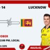 ICC Men’s ODI World Cup 2023 Match 14, Australia vs Sri Lanka Match Preview, Pitch Report, Weather Report, Predicted XI, Fantasy Tips, and Live Streaming Details