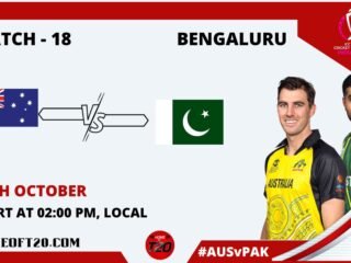 ICC Men’s ODI World Cup 2023 Match 17th, Australia vs Pakistan Match Preview, Pitch Report, Weather Report, Predicted XI, Fantasy Tips, and Live Streaming Details