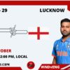 ICC Men’s ODI World Cup 2023 Match 29, India vs England Match Preview, Pitch Report, Weather Report, Predicted XI, Fantasy Tips, and Live Streaming Details