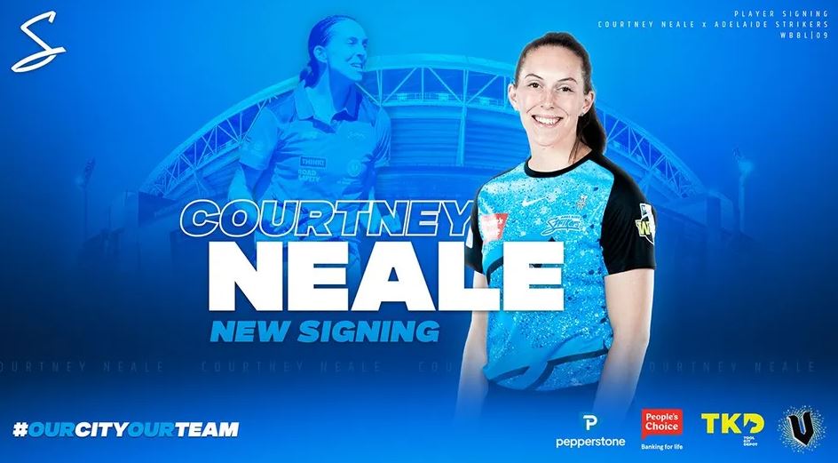 Courtney Neale completes Adelaide Strikers WBBL|09 Squad