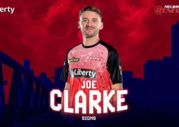 Joe Clarke has joined the Melbourne Renegades for BBL|13