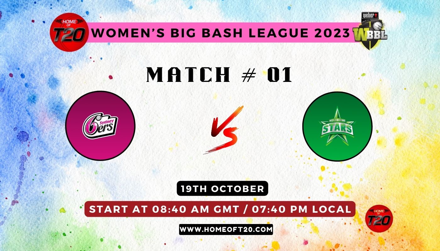 Sydney Sixers-W vs Melbourne Stars-W