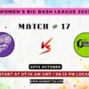 WBBL 2023 Match 17, Sydney Thunder-W vs Hobart Hurricanes-W Match Preview, Pitch Report, Weather Report, Predicted XI, Fantasy Tips, and Live Streaming Details