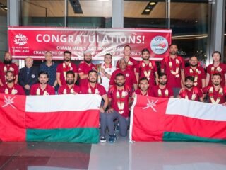 Oman's cricket heroes return home to a triumphal welcome upon qualifying for T20 World Cup 2024
