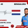 ICC Men’s ODI World Cup 2023 Match 45, India vs Netherlands Match Preview, Pitch Report, Weather Report, Predicted XI, Fantasy Tips, and Live Streaming Details