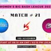 WBBL 2023 Match 21, Adelaide Strikers-W vs Sydney Sixers-W Match Preview, Pitch Report, Weather Report, Predicted XI, Fantasy Tips, and Live Streaming Details