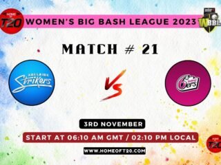 Adelaide Strikers-W vs Sydney Sixers-W