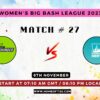 WBBL 2023 Match 27, Sydney Thunder-W vs Brisbane Heat-W Match Preview, Pitch Report, Weather Report, Predicted XI, Fantasy Tips, and Live Streaming Details