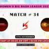 WBBL 2023 Match 34, Melbourne Renegades-W vs Perth Scorchers-W Match Preview, Pitch Report, Weather Report, Predicted XI, Fantasy Tips, and Live Streaming Details