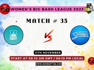 WBBL 2023 Match 35, Brisbane Heat-W vs Adelaide Strikers-W Match Preview, Pitch Report, Weather Report, Predicted XI, Fantasy Tips, and Live Streaming Details