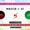 WBBL 2023 Match 37, Melbourne Renegades-W vs Melbourne Stars-W Match Preview, Pitch Report, Weather Report, Predicted XI, Fantasy Tips, and Live Streaming Details