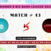 WBBL 2023 Match 43, Brisbane Heat-W vs Melbourne Renegades-W Match Preview, Pitch Report, Weather Report, Predicted XI, Fantasy Tips, and Live Streaming Details