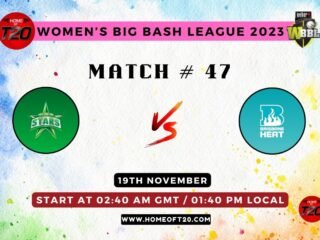 WBBL 2023 Match 47, Melbourne Stars-W vs Brisbane Heat-W Match Preview, Pitch Report, Weather Report, Predicted XI, Fantasy Tips, and Live Streaming Details